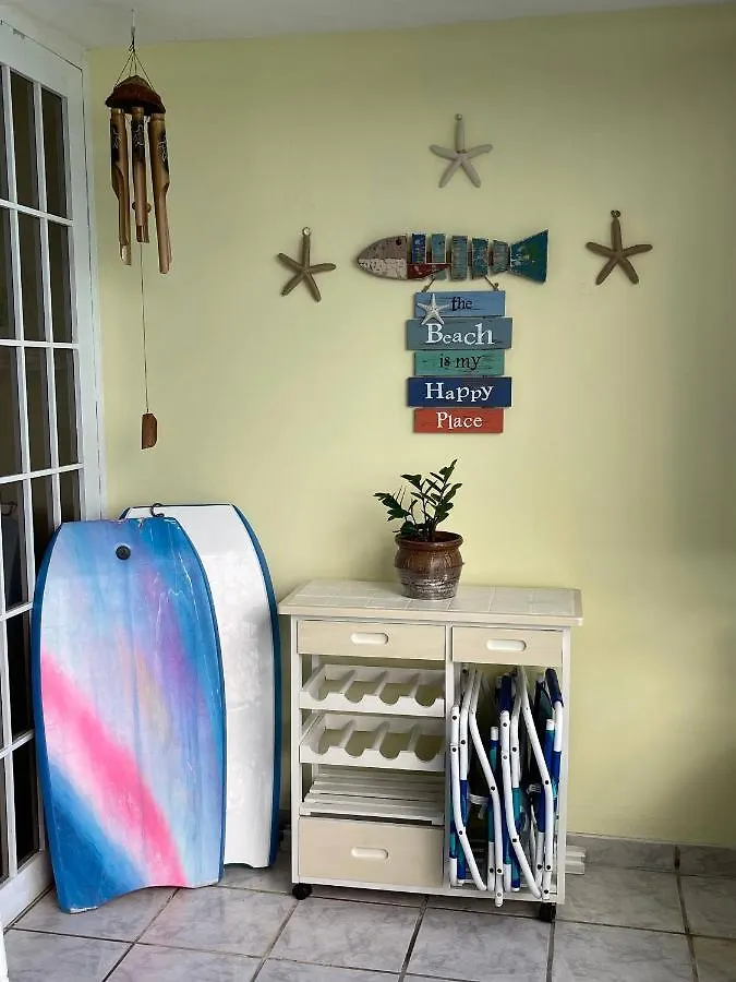 Chackys Paradise Oceanfront Home Luquillo Apartment