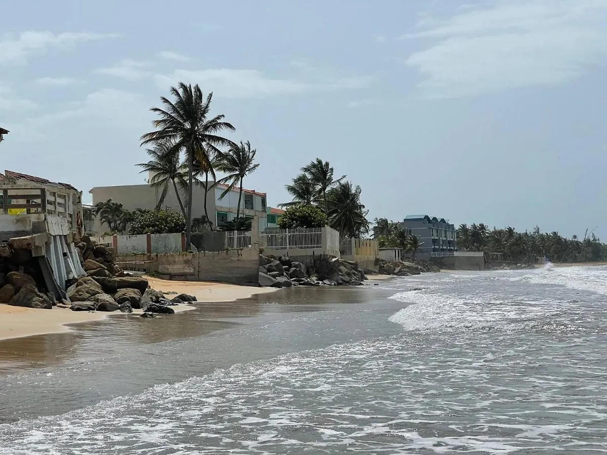 Chackys Paradise Oceanfront Home Luquillo Apartment