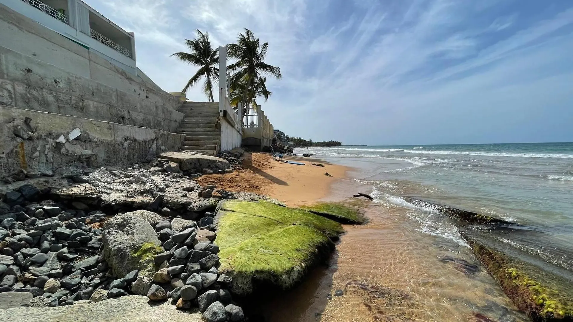 Chackys Paradise Oceanfront Home Luquillo Apartment
